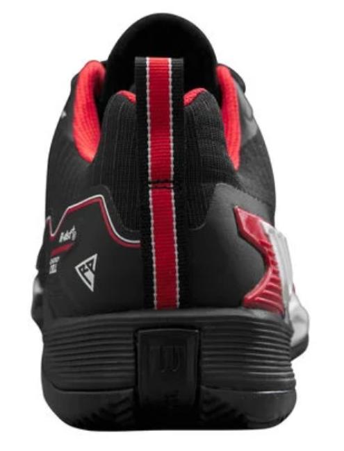 Wilson Rush Pro 4.5 Sandplatzschuh Herren / Schwarz-Rot